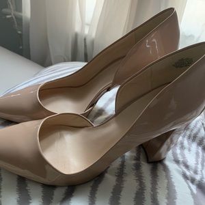 Selling my new nude heels -Only worn once indoors!